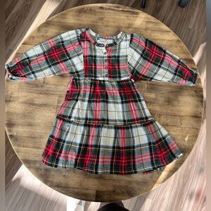 Old Navy Multicolor Plaid Button-Down Dress